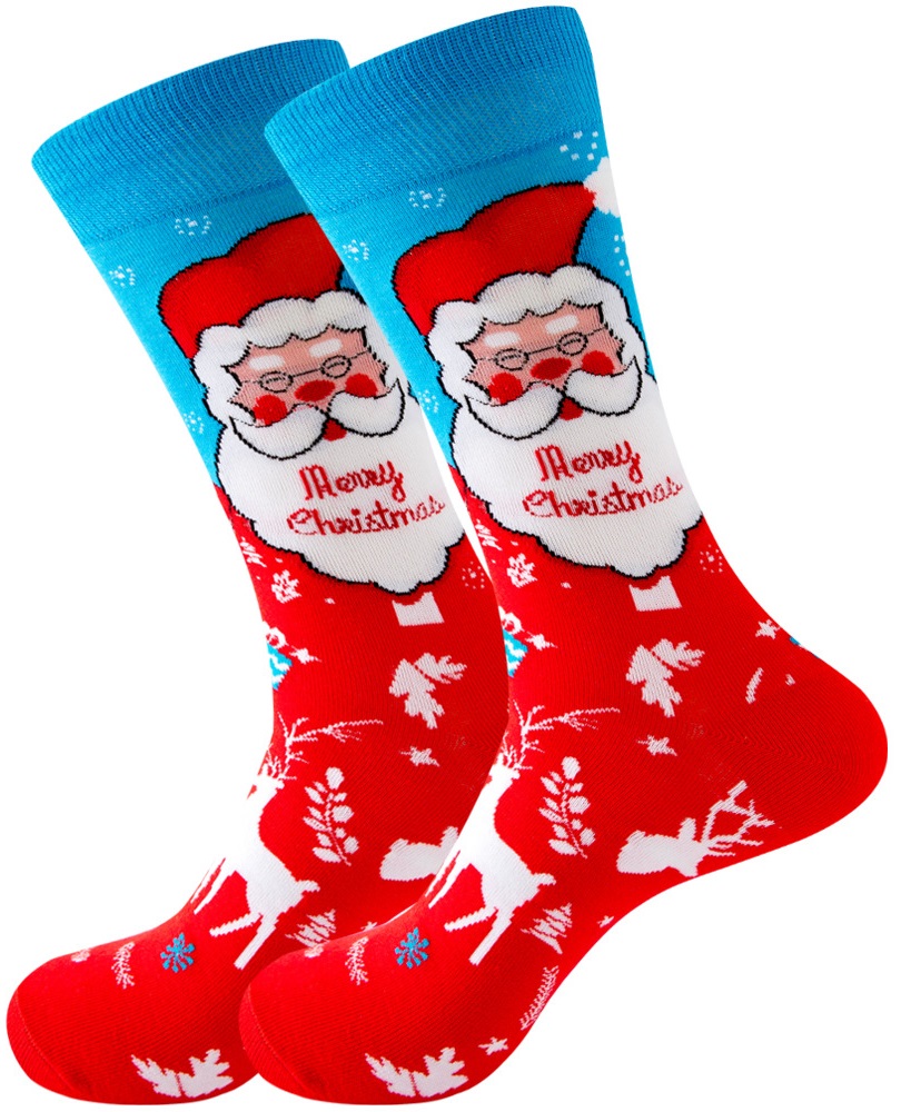 S-H3.4 SOCK2316-433-7  Pair of Socks Size 38-45 Christmas