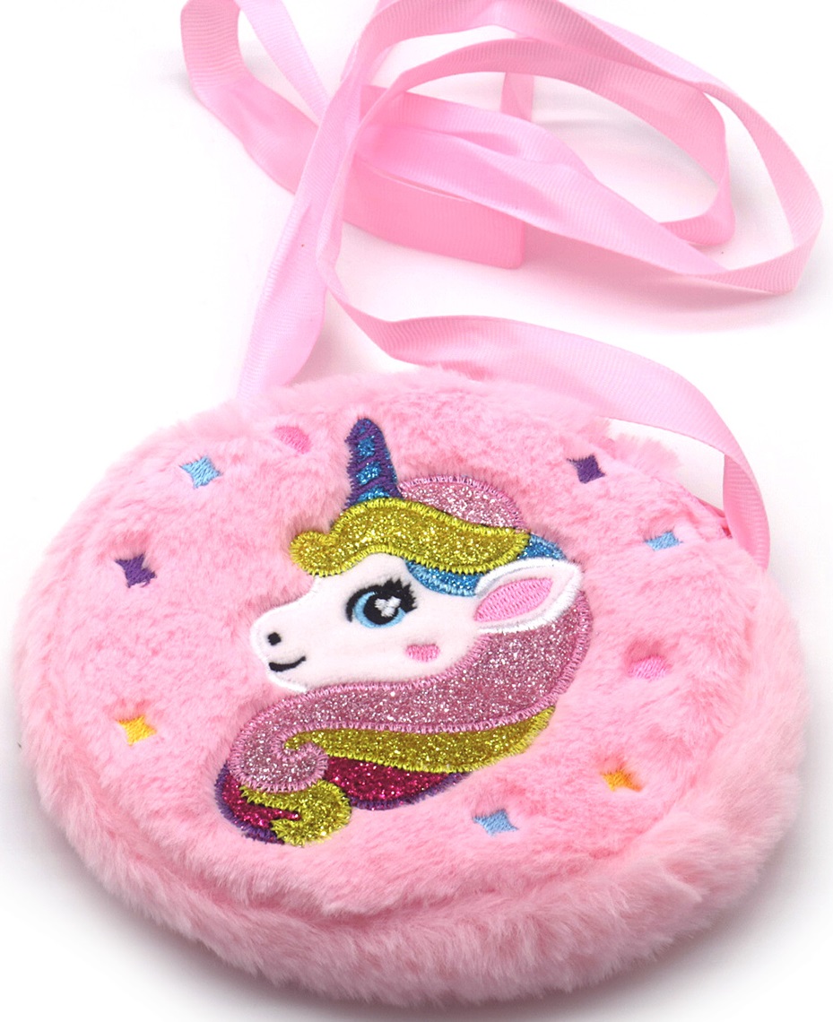 S-F1.1 WA2403-085-3 Plush Wallet Unicorn 12cm