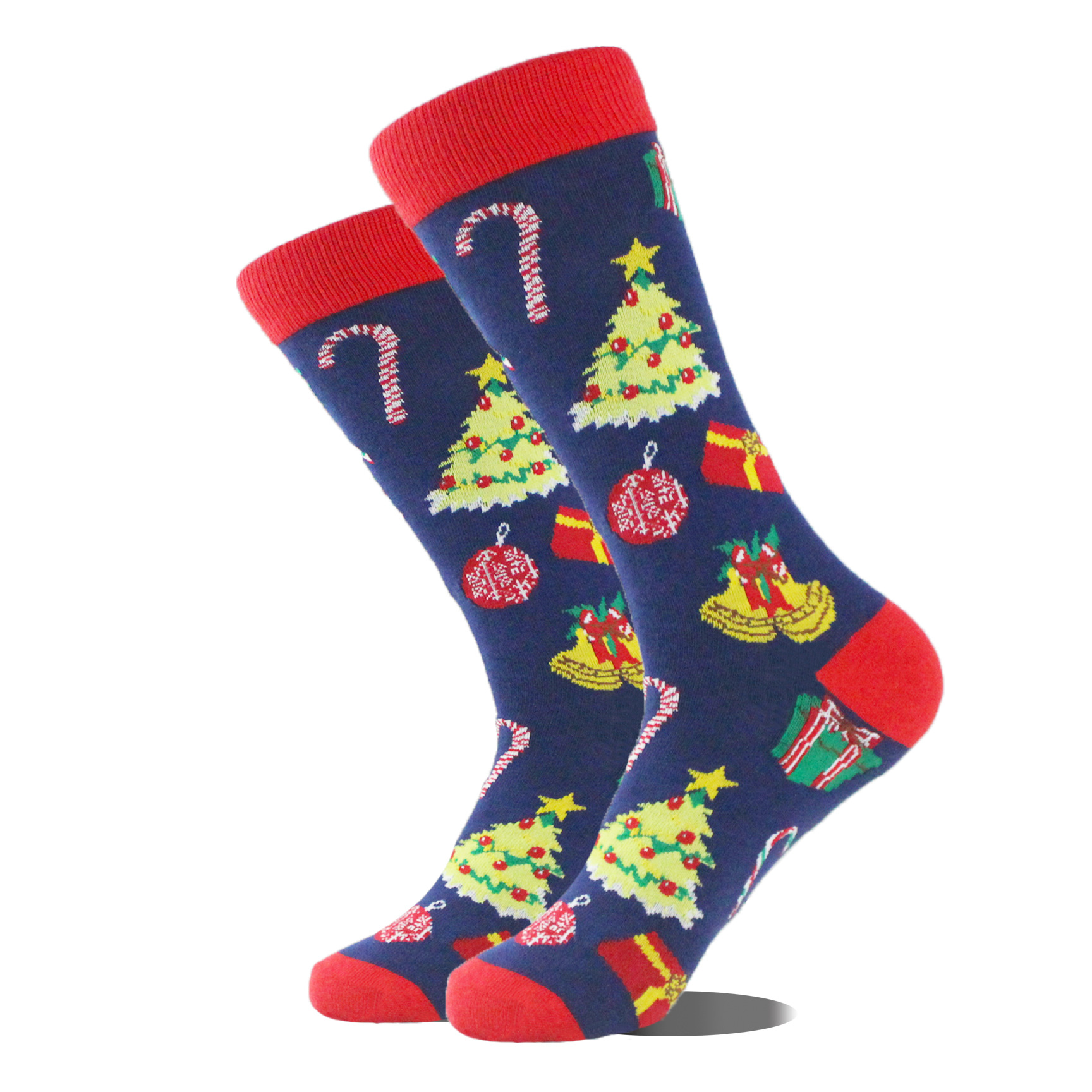 S-E2.1 SOCK2438-091 Pair of Socks size 38-45 Christmas