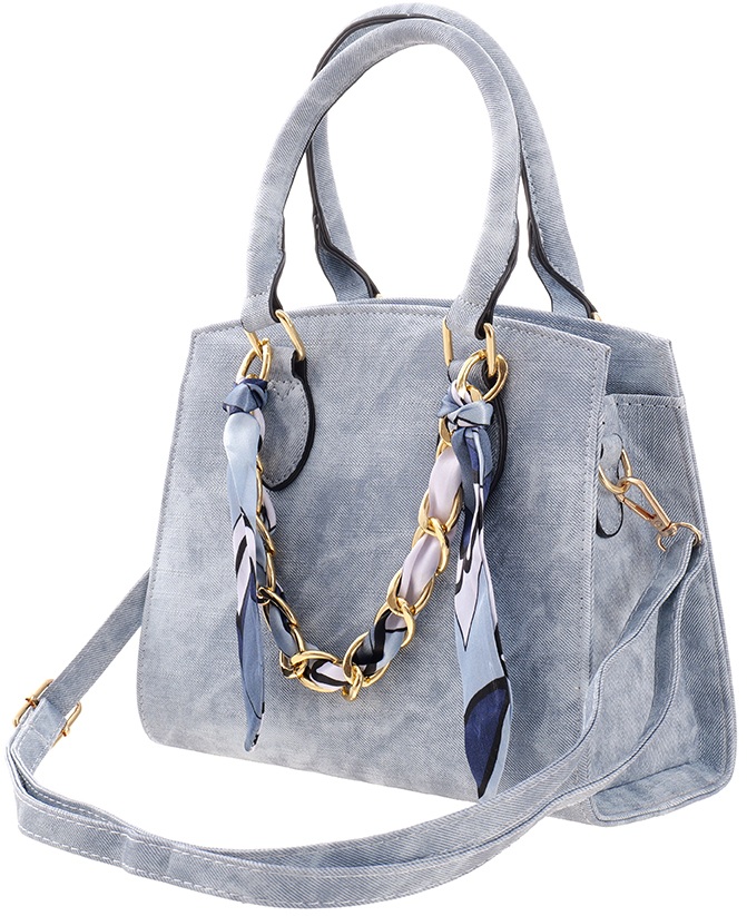 Q-K2.2  BAG1117-002-3 Pu Bag 26x20x11cm Blue