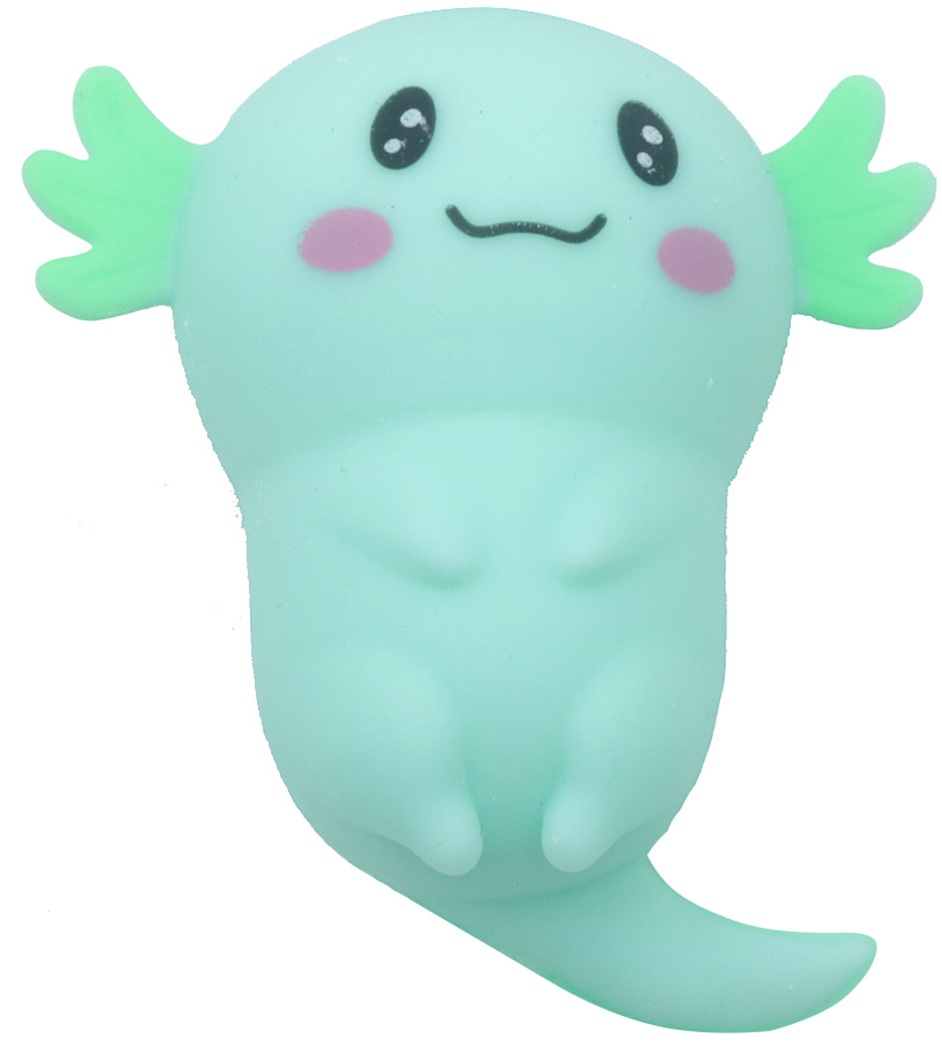 T-J6.1 TOY2535-022 Decompressio Toy Squishy Axolotl 9cm - 12pcs