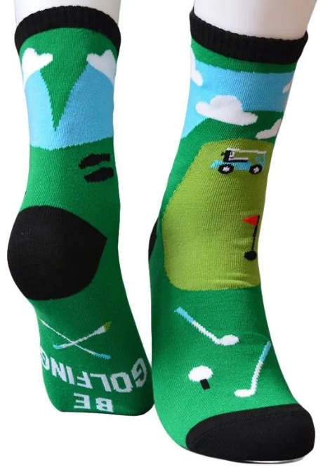 S-D7.4 SOCKS2512-064 Pair of Socks Size 38-45 Golf