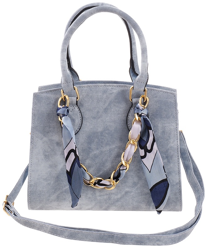 Q-K2.2  BAG1117-002-3 Pu Bag 26x20x11cm Blue