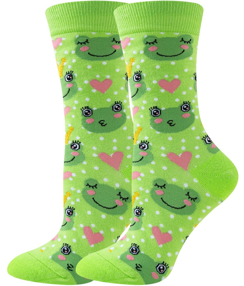 S-E1.3 SOCKS2512-205 Pair of Socks Size 38-45 Frogs