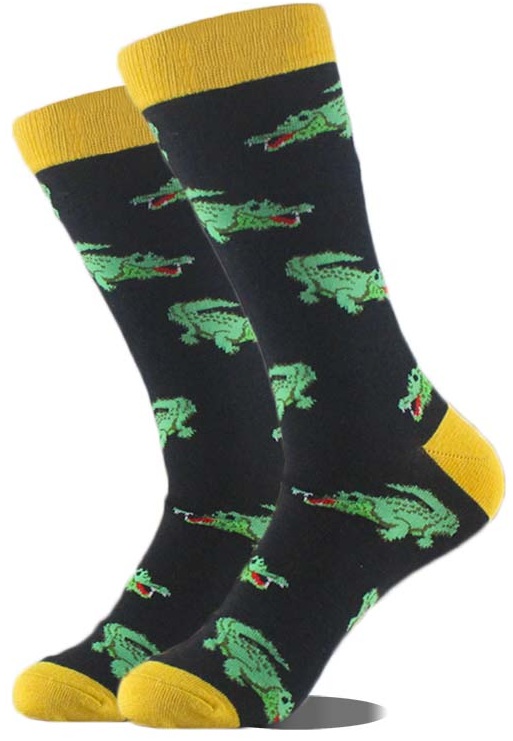 S-D1.2 SOCKS2607-020 Pair of Socks Size 38-45 Corcodile