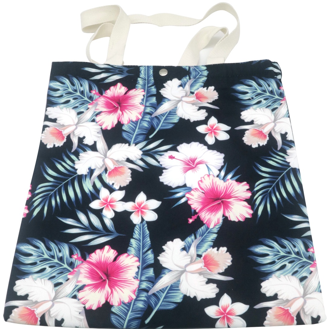 R-M3.2  BAG1023-001-2 Shopper Bag 40x33cm Flowers
