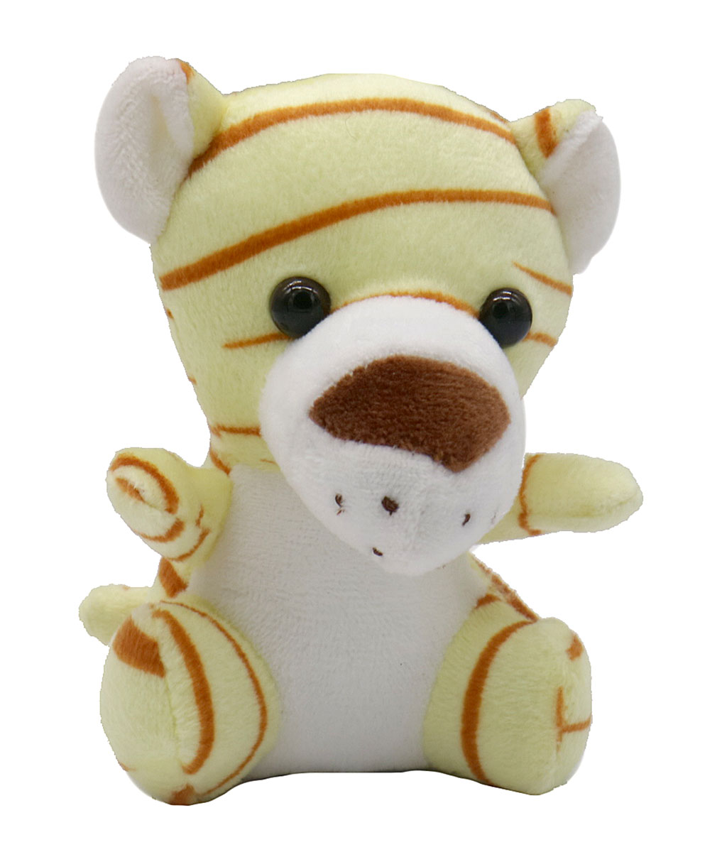 Y-B6.4 KY615-007 Plush Keychain Animals 11cm Mixed Designs - 1pc