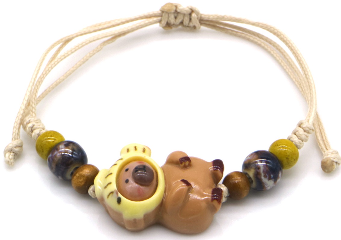 C-C21.3 B2552-001-2 Bracelet Capybara for Kids