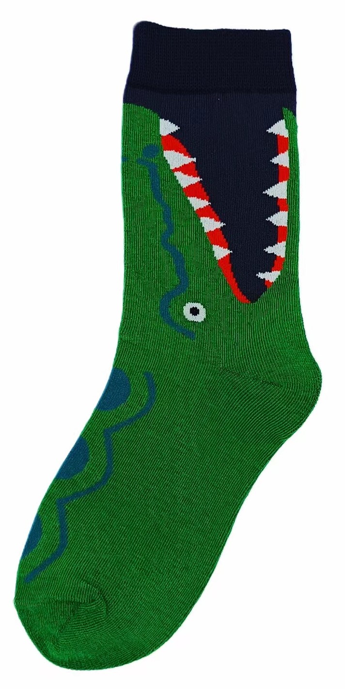 S-K5.1 KS25107-001 Pair of Socks Size 36-43 Crocodile