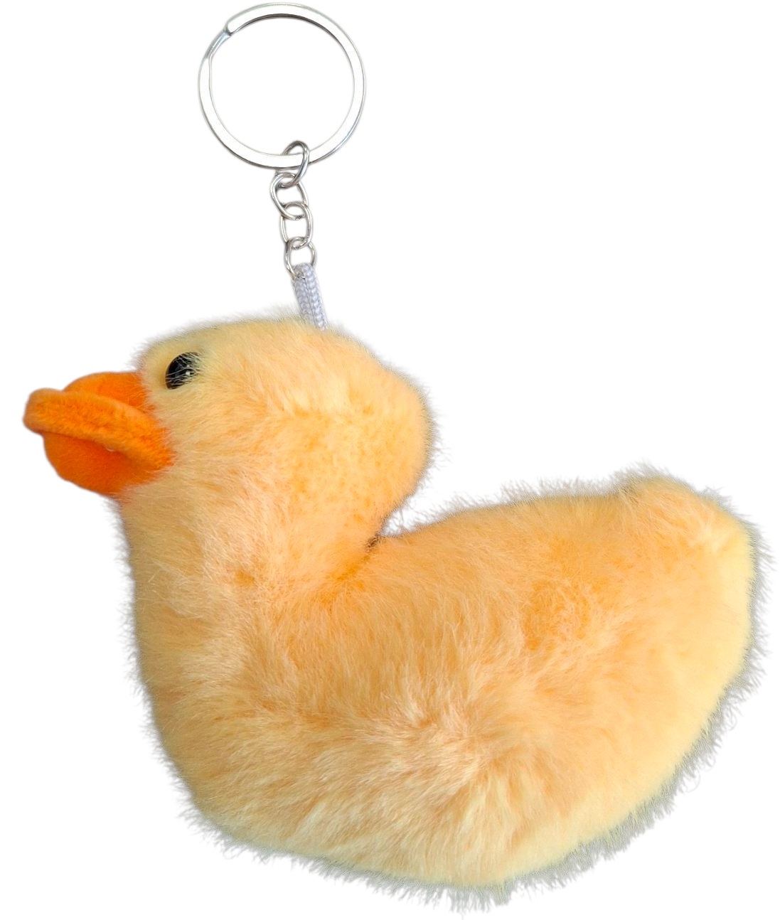 Q-D2.2 KY2521-011  Keychain Plush Duck 10cm