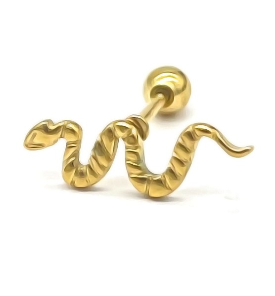 C-A19.1 E620-002G S. Steel 316L Ear Piercing 8mm C-A19.1 E620-002G S. Steel 316L Ear Piercing 8mm