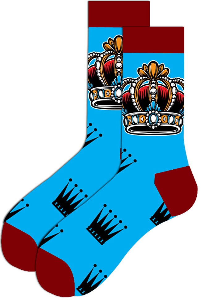 S-H2.3  SOCK2438-042  Pair of Socks Size 38-45 Crown