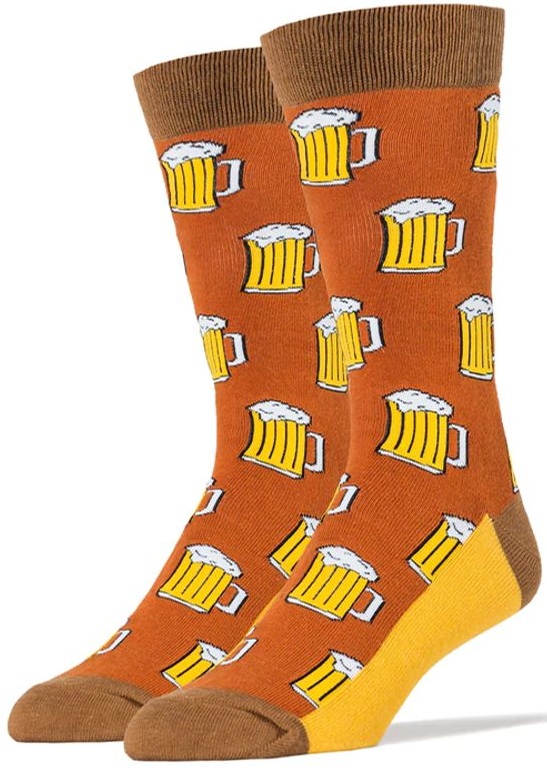 S-C1.3  SOCKS2512-126 Pair of Socks Size 38-45 Beer