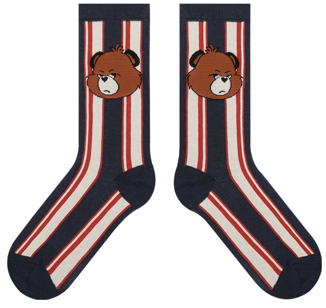S-F5.1  SOCK2368-050 Pair of Socks Size 38-45 Bear