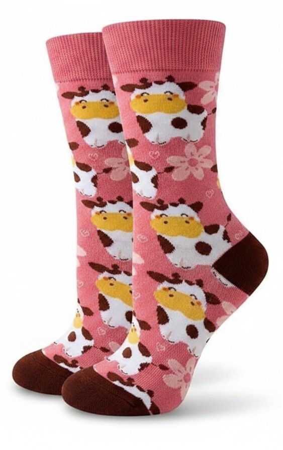 S-J1.3 KS25107-008 Pair of Socks Size 36-43 Cow