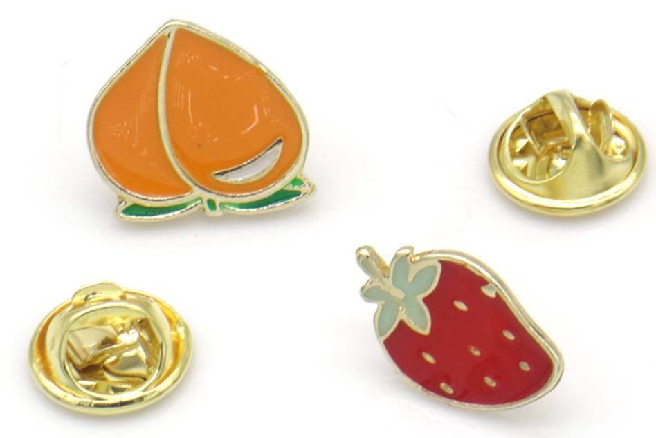 C-B6.5  PIN2557-045-1 Set of Pins Peach - Strawberry