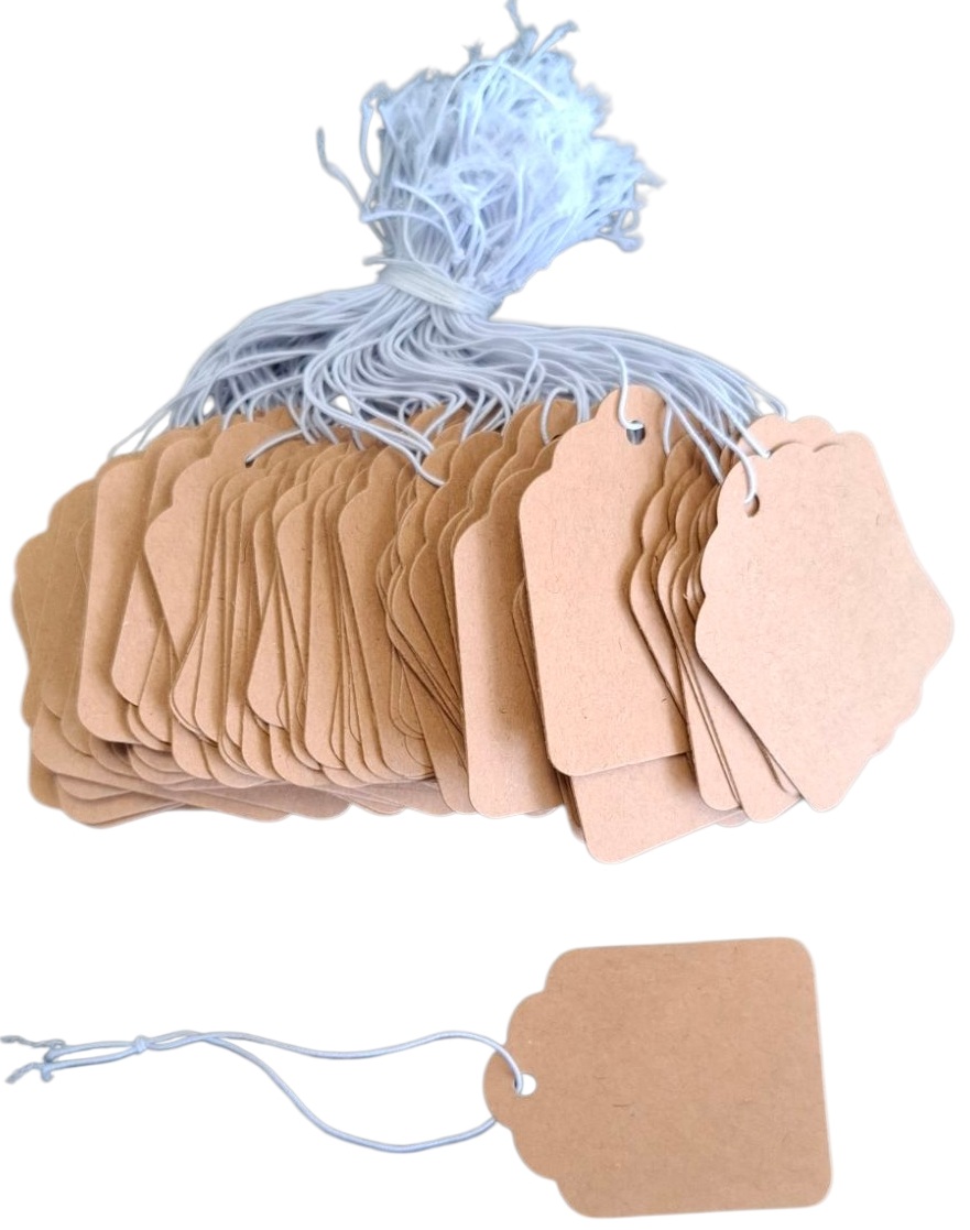 E-D1.2  TAG2559-002-4 Price Tag 3.5x4.5cm - 100pcs