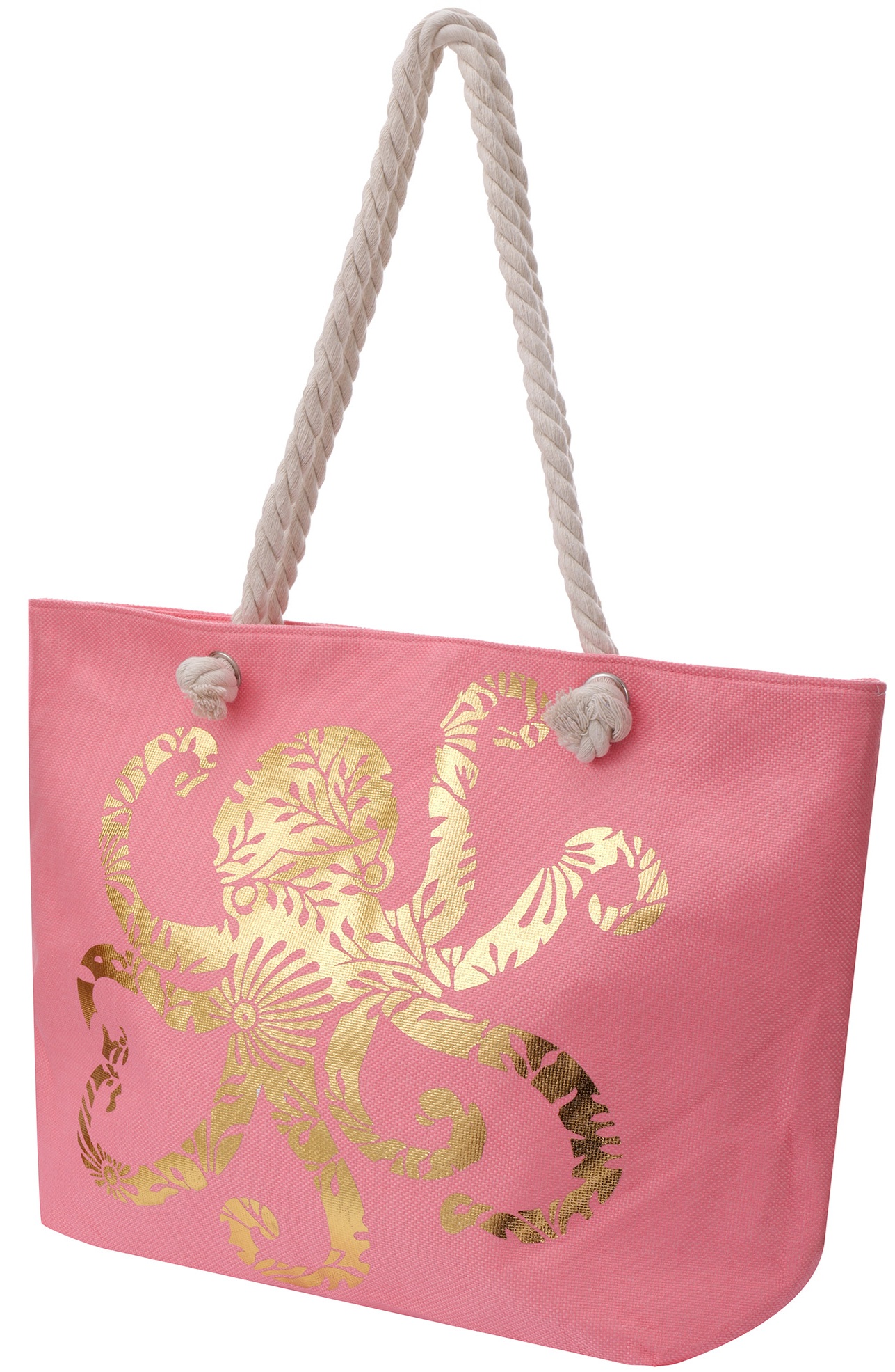 R-L8.1  BAG1115-001-4 Beach Bag Octopus 54x36x15cm