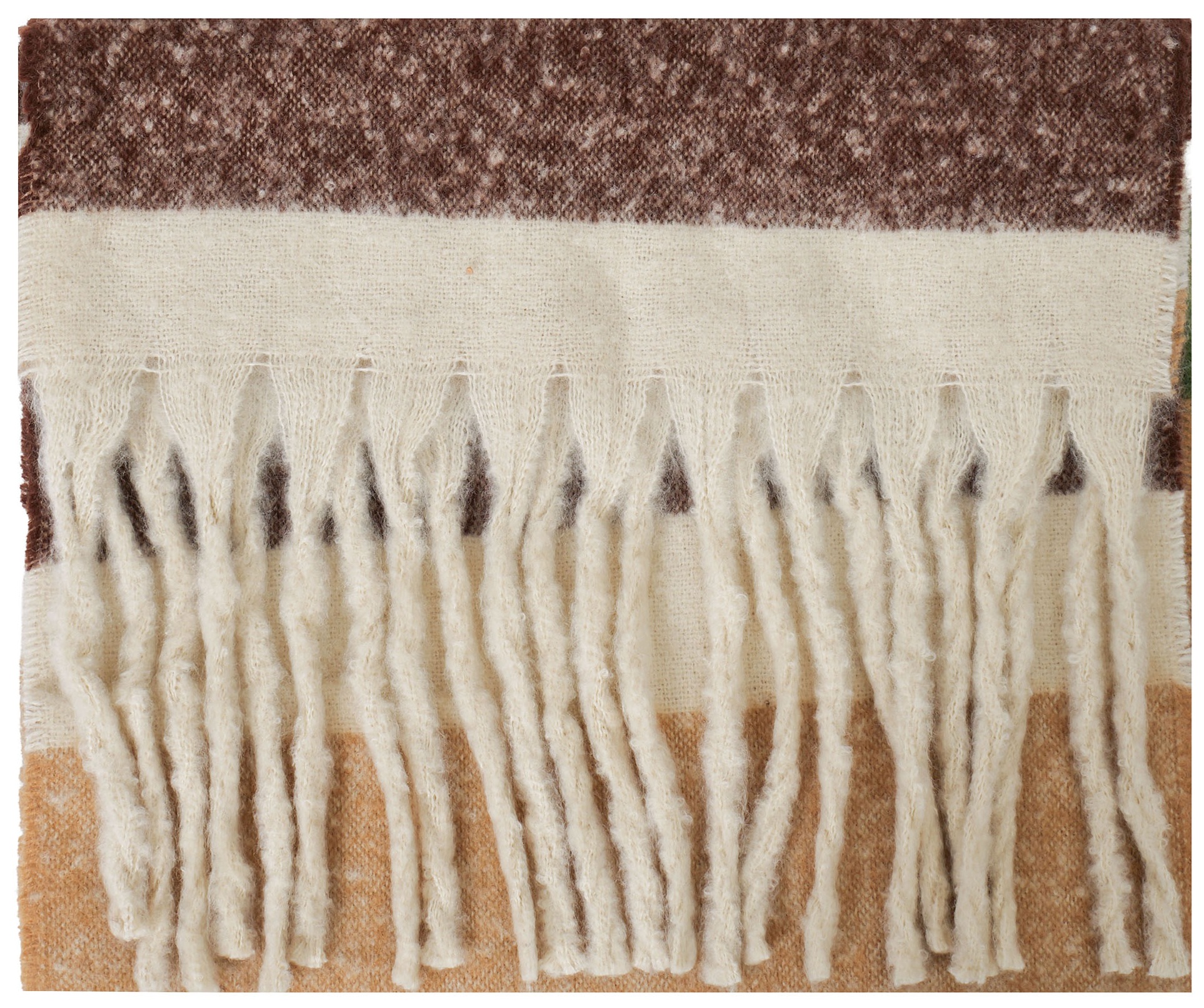 R-F6.2  SCARF1007-034-2 Winter Scarf Striped  190x40cm