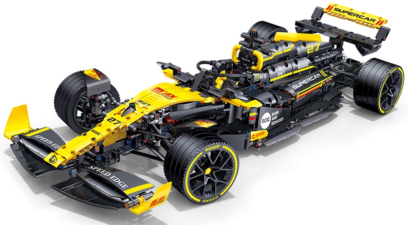 Z-D3.1 JKC7205 Building Blocks Racecar XL - 1650pcs