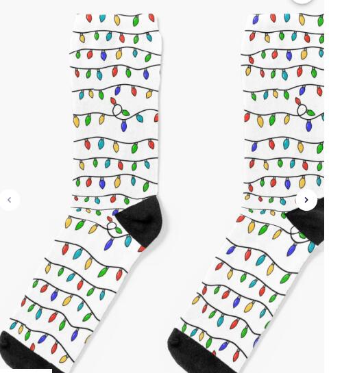 S-C2.4 SOCK2438-111 Pair of Socks Size 38-45 Christmas
