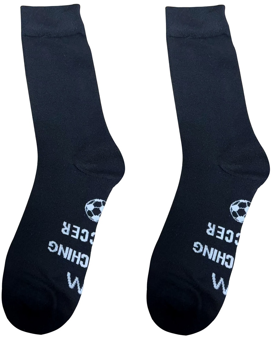 S-G4.1 SOCKS2607-030 Socks Size 38-45 I'm Watching Soccer