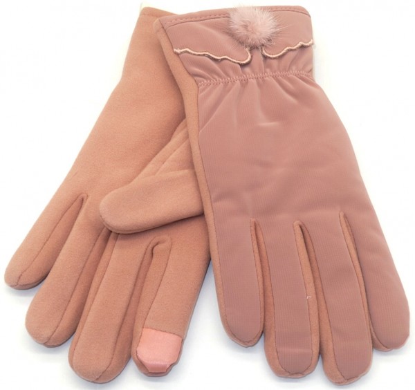 T-L6.1  GLOVE703-003 No. 4 Thick Gloves Pink