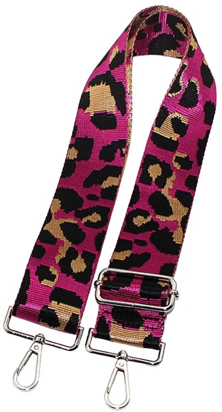 S-K5.1 BS003-005 Bag Strap Camouflage 5cm Fuchsia