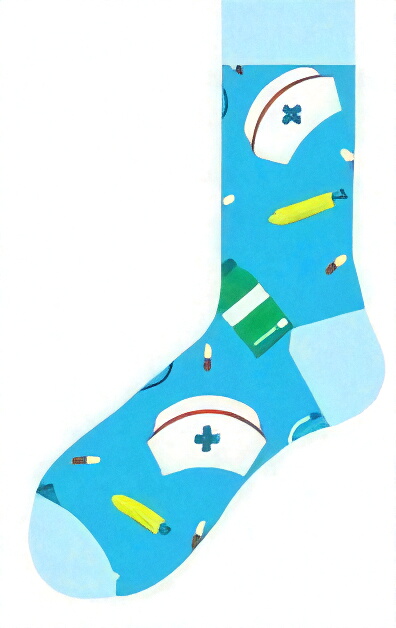 S-G2.2 SOCKS2512-239 Pair of Socks Size 36-43 Medicine