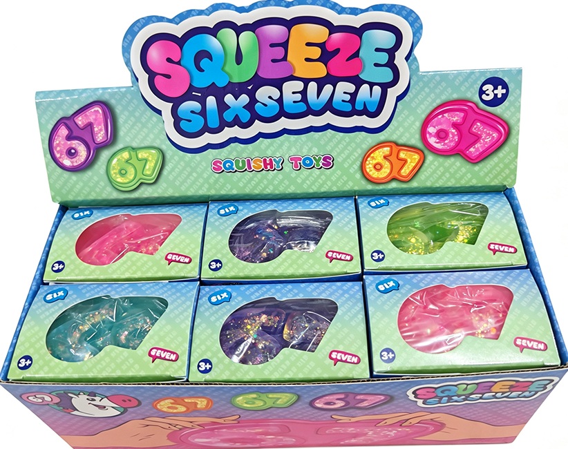 Q-O8.2 TOY2610-308 Sugar Squishy 6-7 - 12pcs