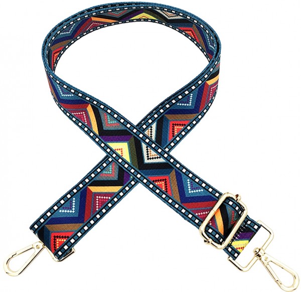 S-J1.3 BS003-014 Bag Strap 4cm Blue