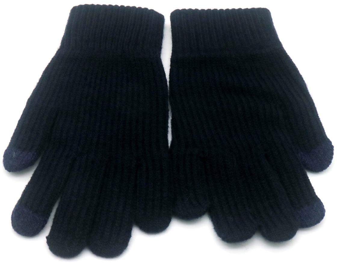 K-A6.2  GLOVE704-006-2 Knitted Gloves Blue