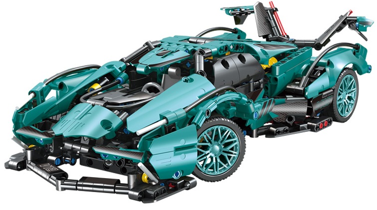 Y-A2.5 JKC7104 Building Blocks Techno Supercar 1028pcs