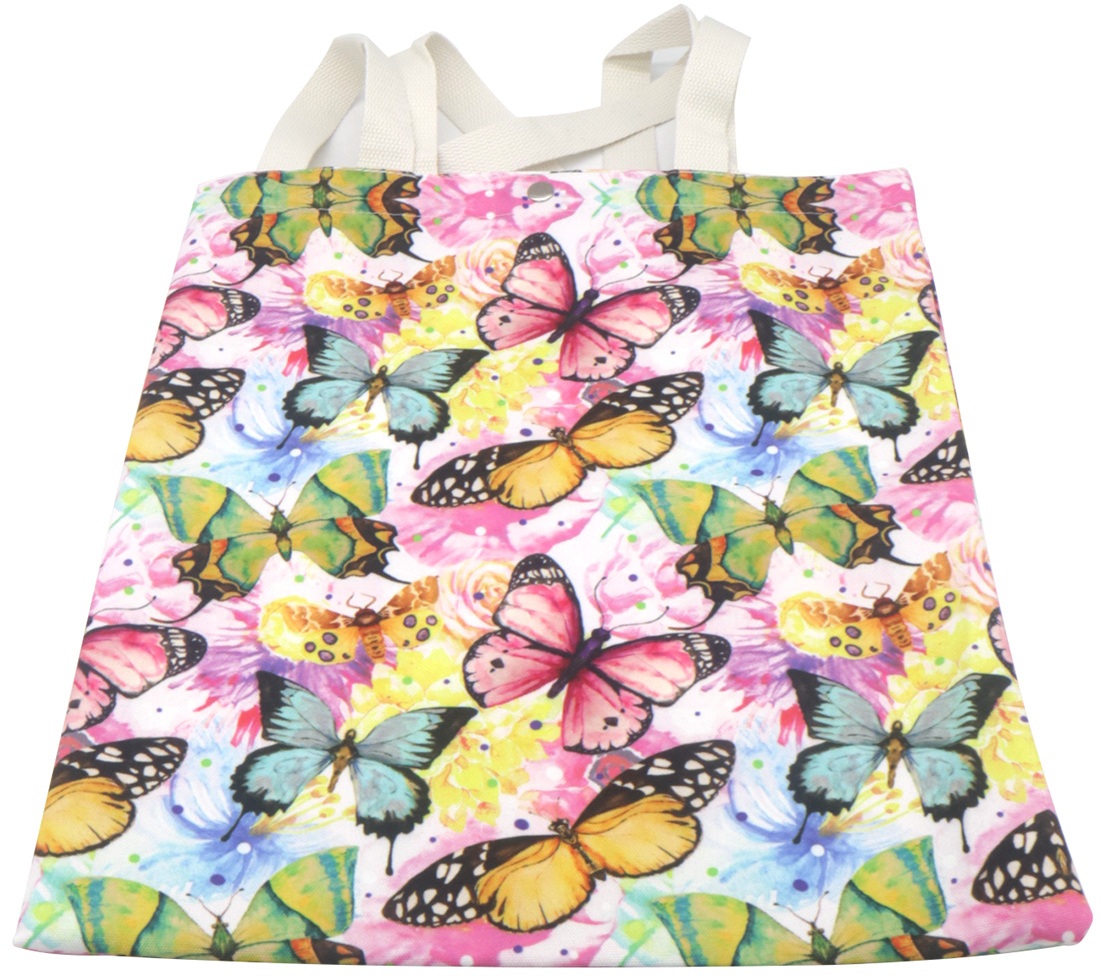 R-G4.2 BAG1023-001-1 Shopper Bag 40x33cm Butterflies