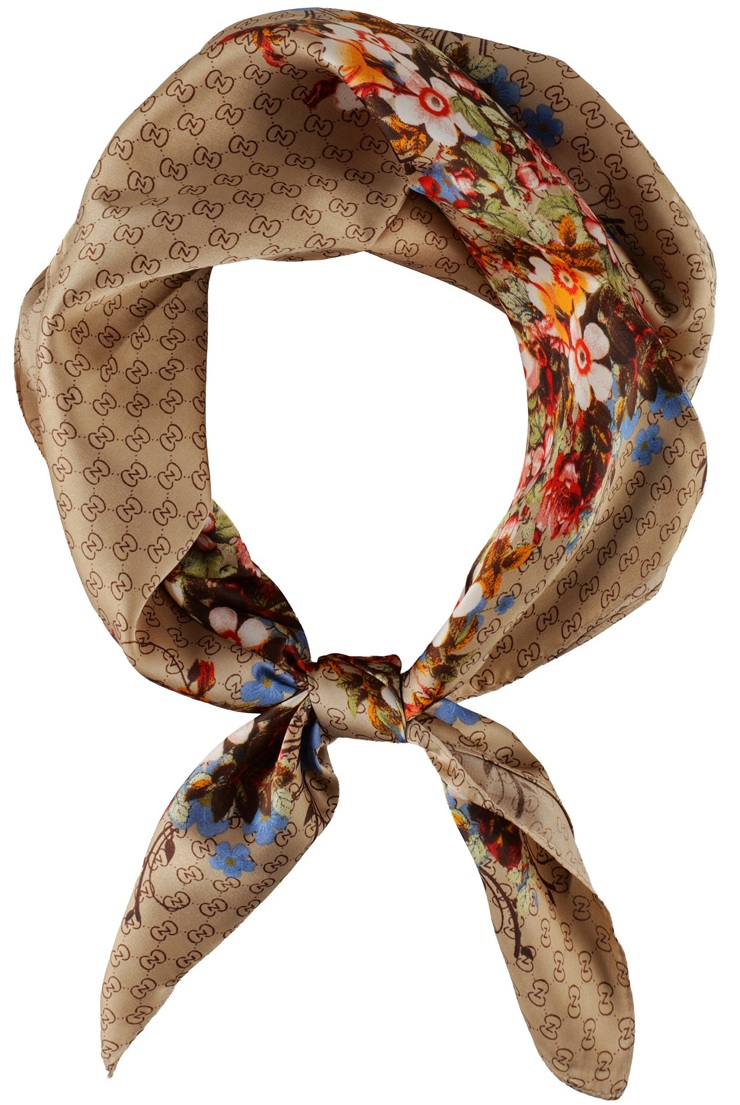 X-A3.1  SCARF1107-002-25 Summer Scarf 70x70cm