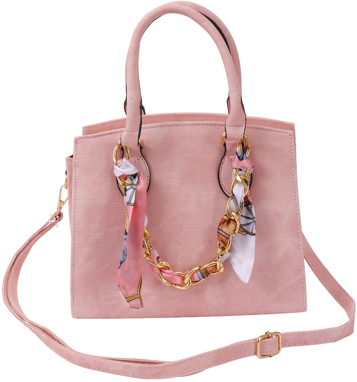 Q-B3.2 BAG1117-002-4 Pu Bag 26x20x11cm Pink