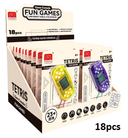 K-F8.2 WFM967303 Tetris Game Console - 18pcs K-F8.2 WFM967303 Tetris Game Console - 18pcs