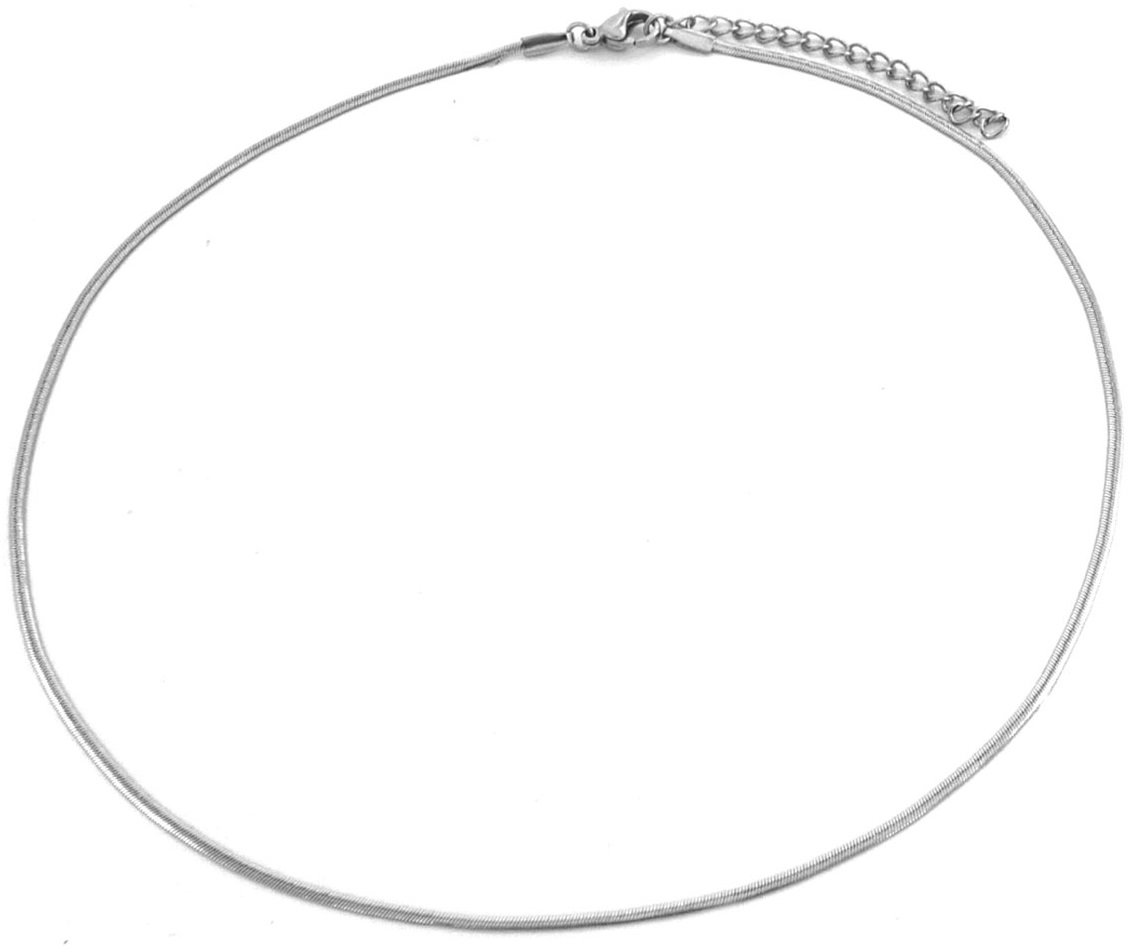 B-A22.3 N628-002S S. Steel Necklace 3mm