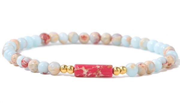 F-C18.3 B081-026 Bracelet Shoushang Stone