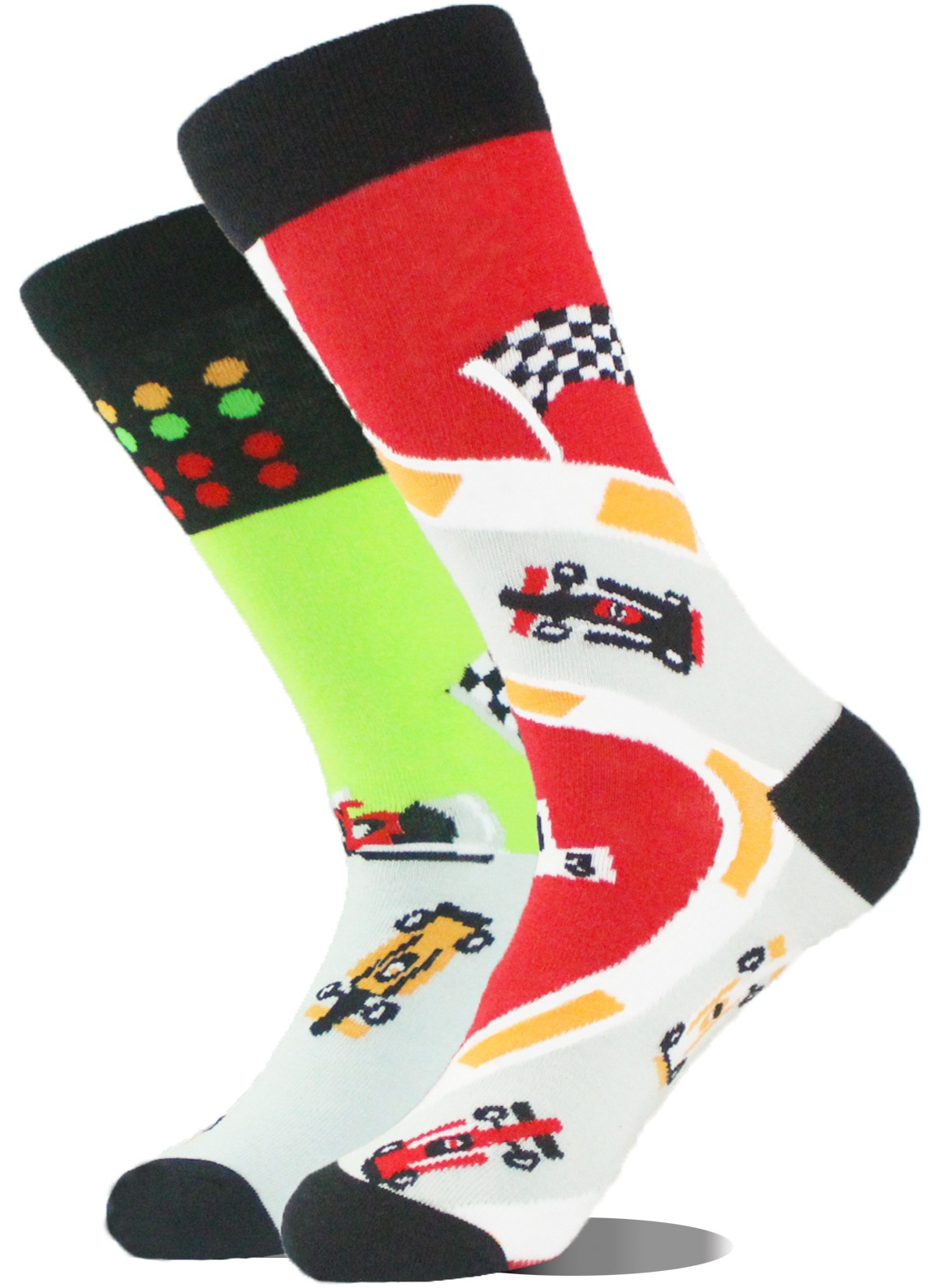 S-I6.3 SOCKS2512-118 Pair of Socks Size 38-45 Racecar
