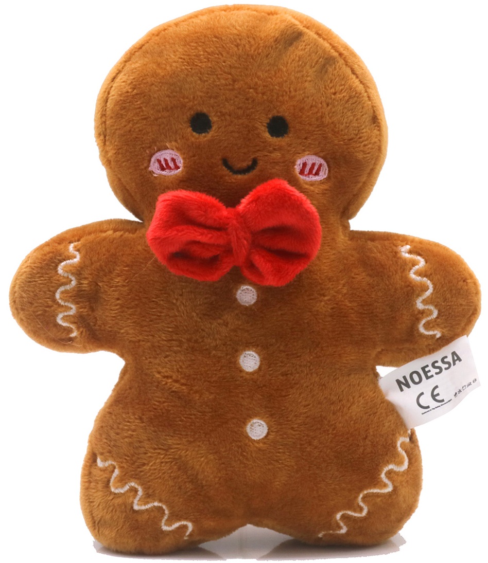 Y-B3.3 TOY1045-001 Plush Gingerbread Man 17cm