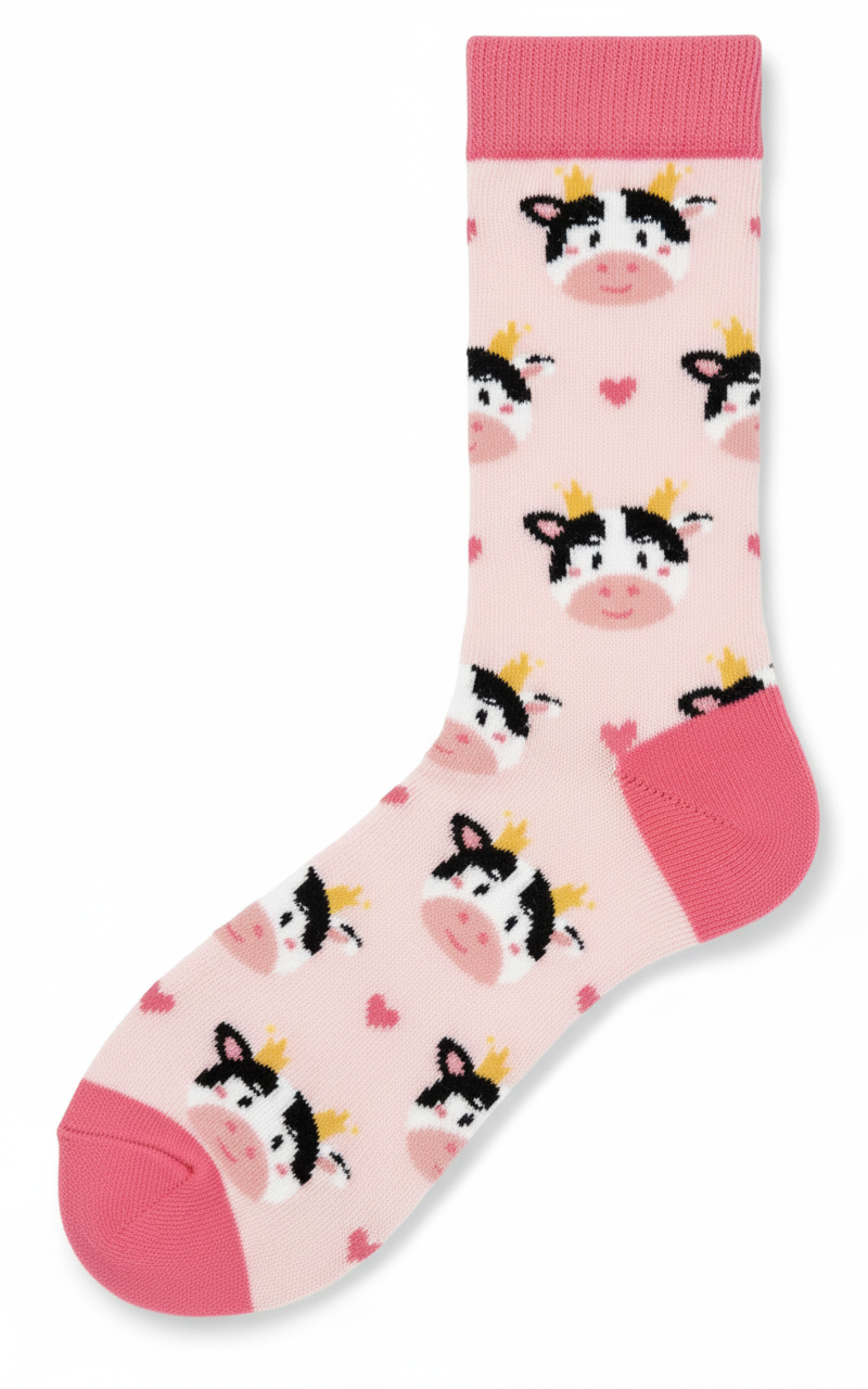 S-J2.2 SOCKS2512-221 Pair of Socks Size 36-43 Cow
