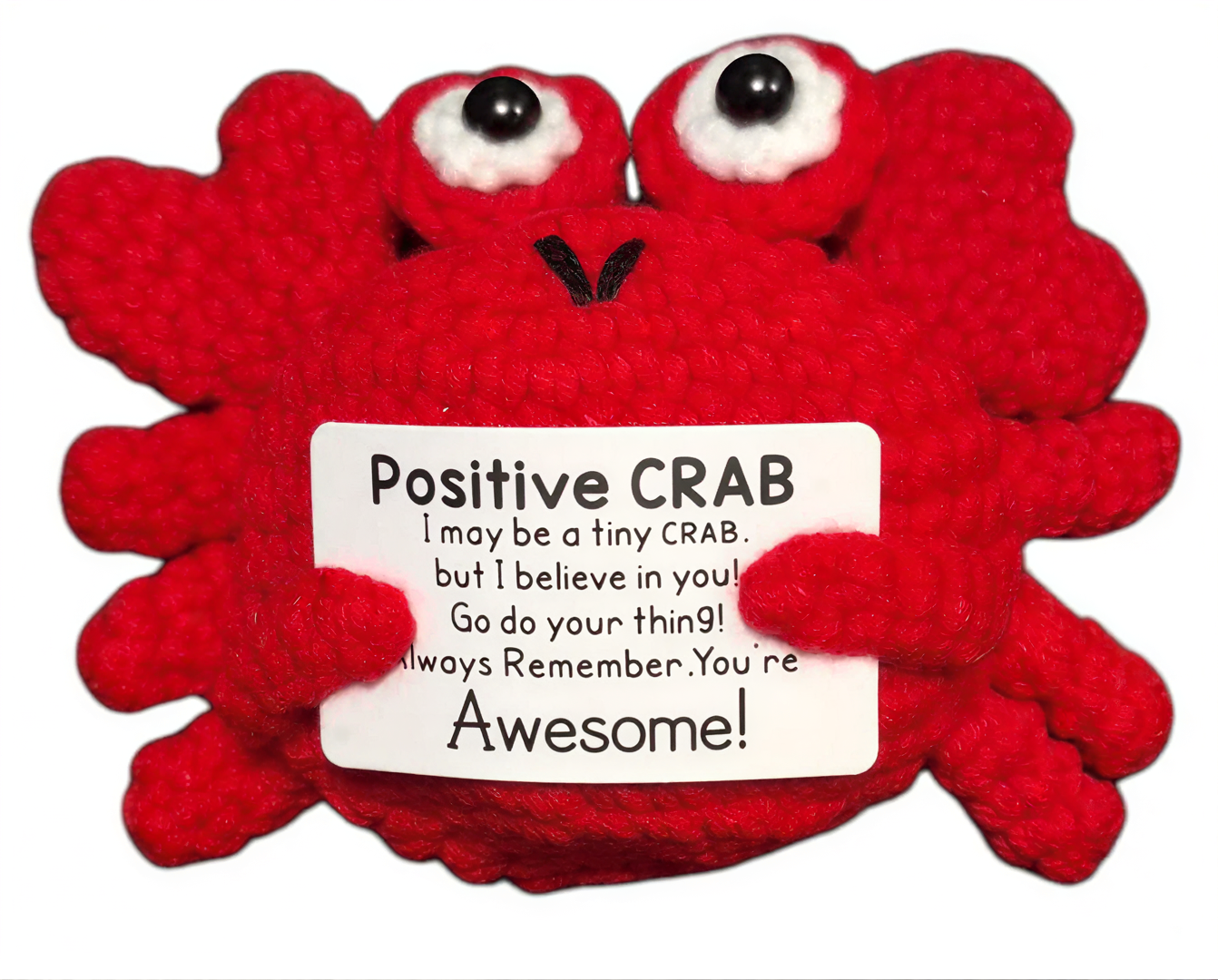 Q-L4.2 T2405-630 Positive Knitted Crab 11cm