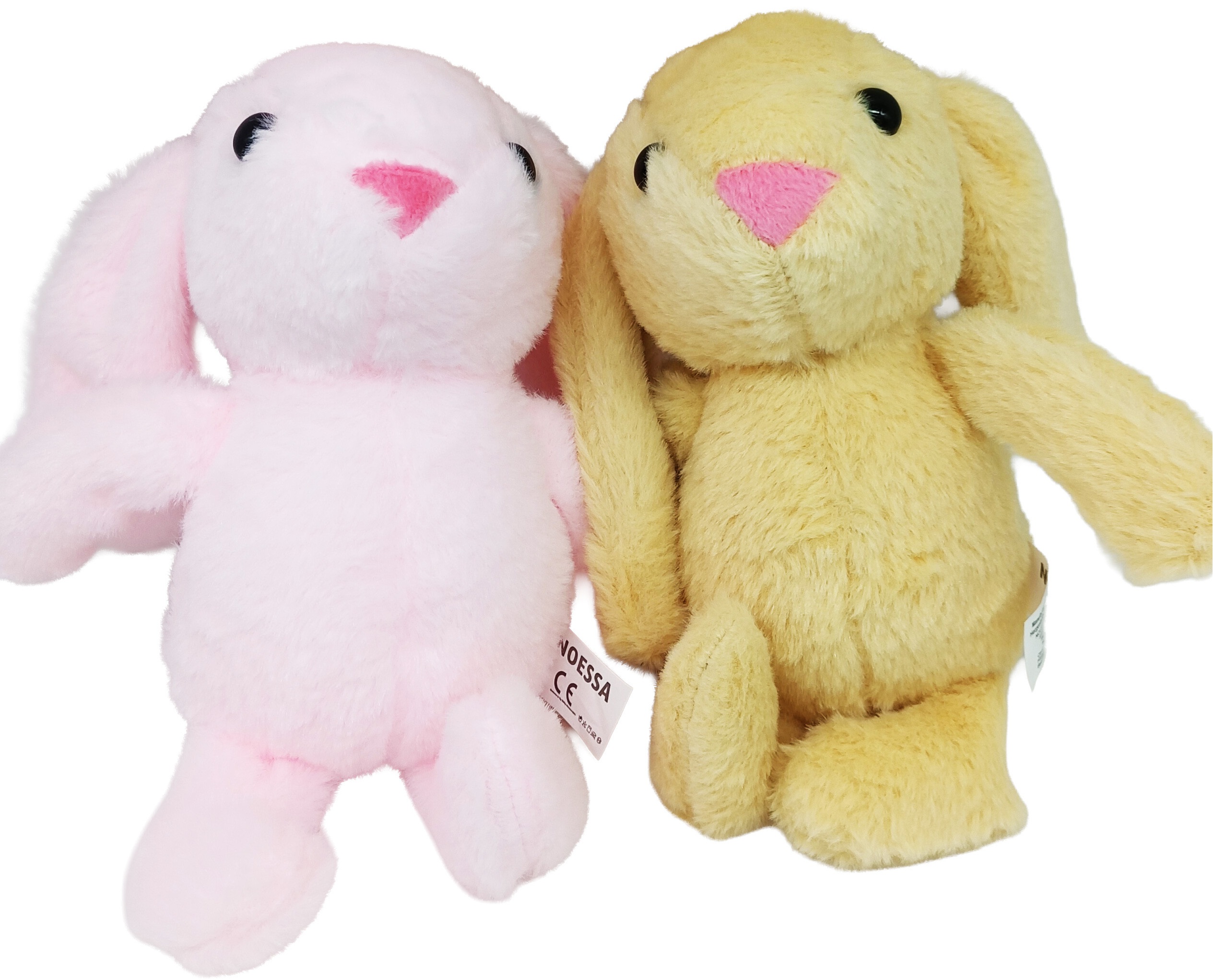 Y-D6.3 T002-004 Plush Rabbit 20cm - Mixed Colors - 1pc