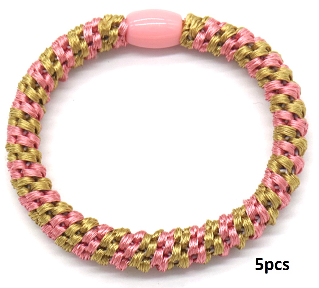 I-B9.1  H2253-001-No. 3 Hair Elastics 5pcs