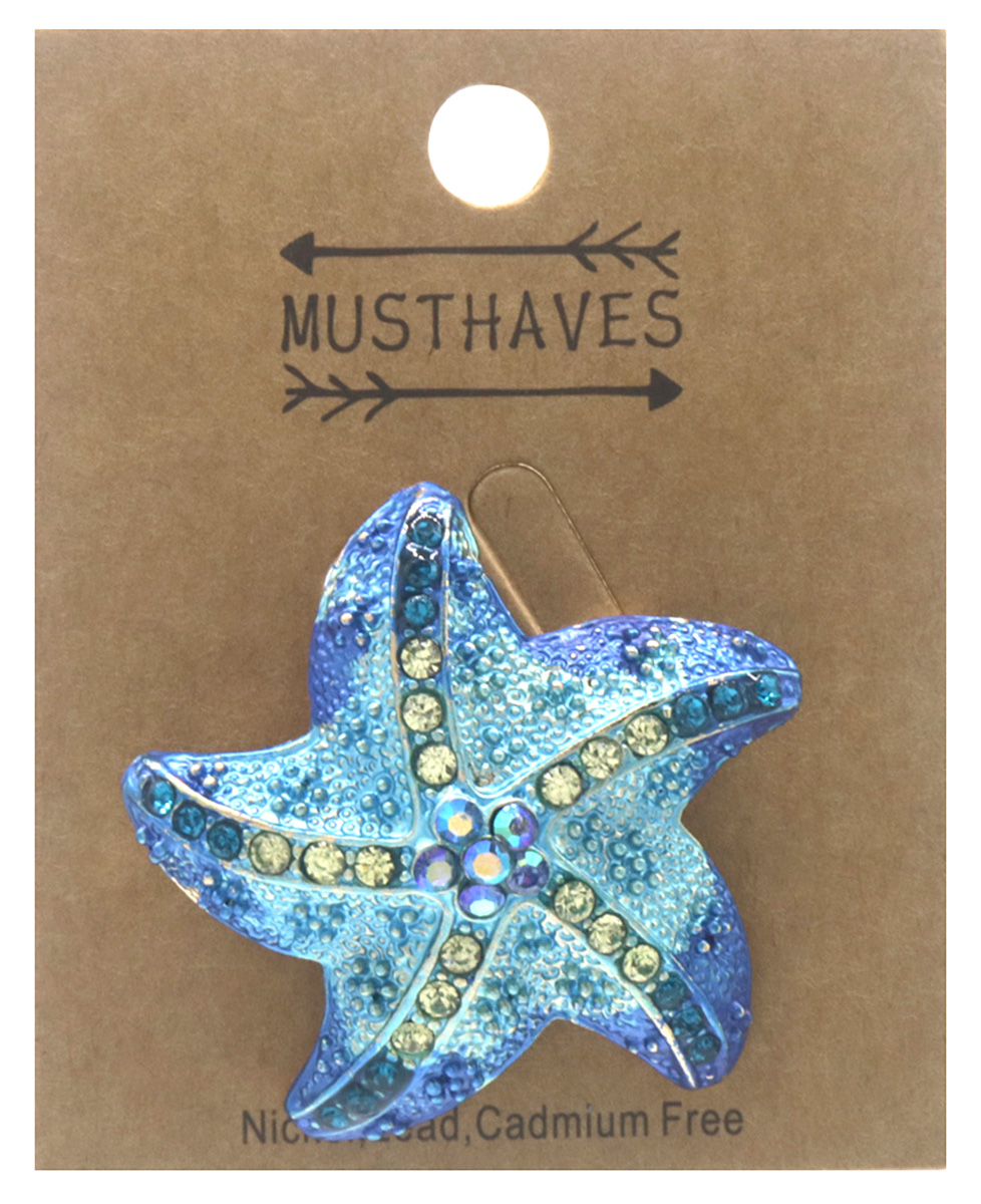 E-D16.1 P1035-028 Brooch Starfish 4cm