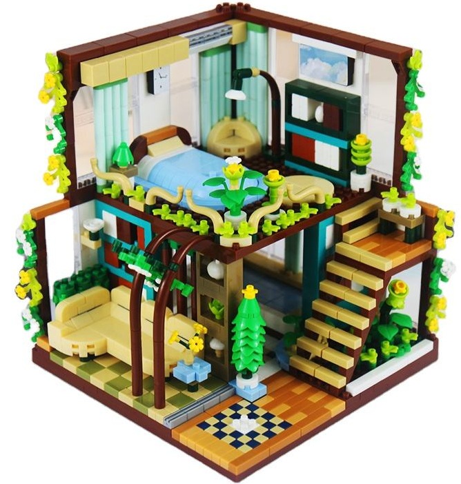 T-P8.1 202 Mini Building Blocks Book Pavilion