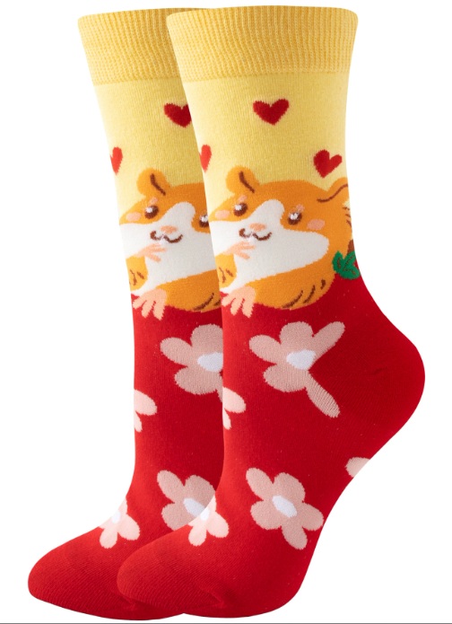 S-F2.2  SOCKS2512-110 Pair of Socks Size 36-43 Hamsters