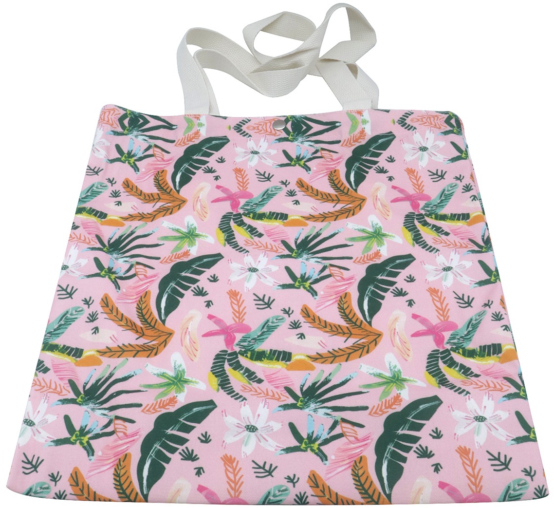 R-K7.1 BAG1023-001-4 Shopper Bag 40x33cm Flowers