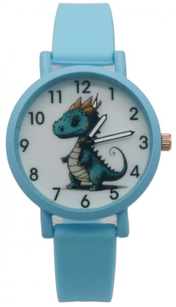 B-D9.1 W002-005 Kids Watch Dino 33mm Blue